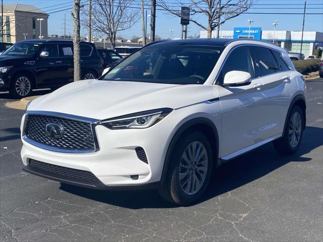 new 2025 INFINITI QX50 car, priced at $44,370