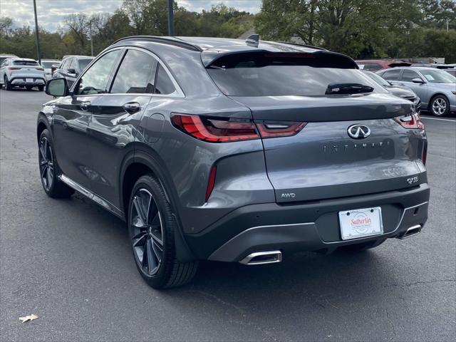 new 2025 INFINITI QX55 car, priced at $48,750