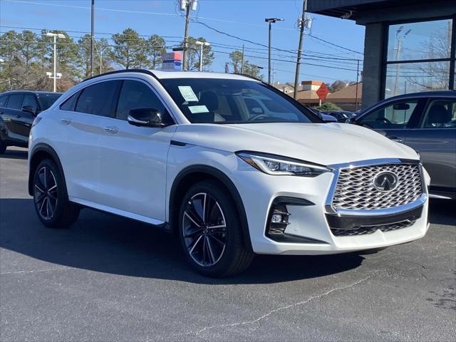 new 2025 INFINITI QX55 car, priced at $54,580