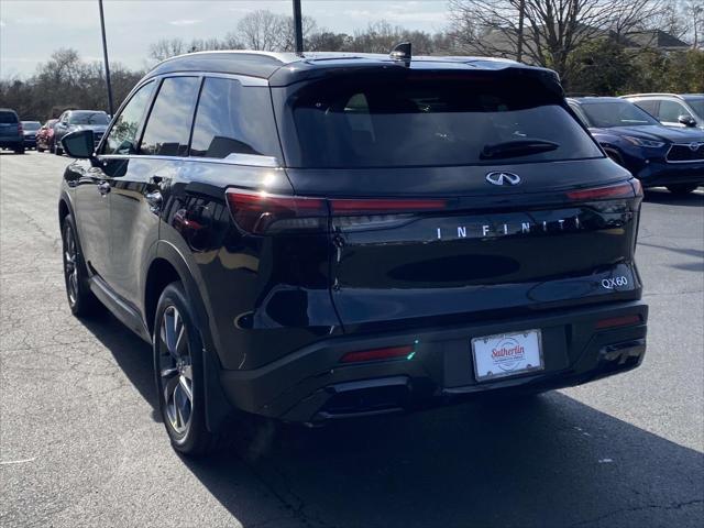 new 2025 INFINITI QX60 car, priced at $56,177