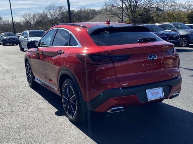 new 2025 INFINITI QX55 car, priced at $59,440