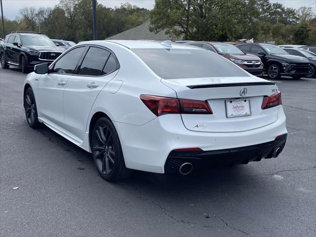 used 2020 Acura TLX car, priced at $25,200