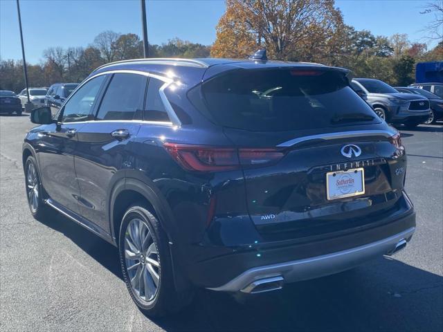 new 2025 INFINITI QX50 car, priced at $44,370