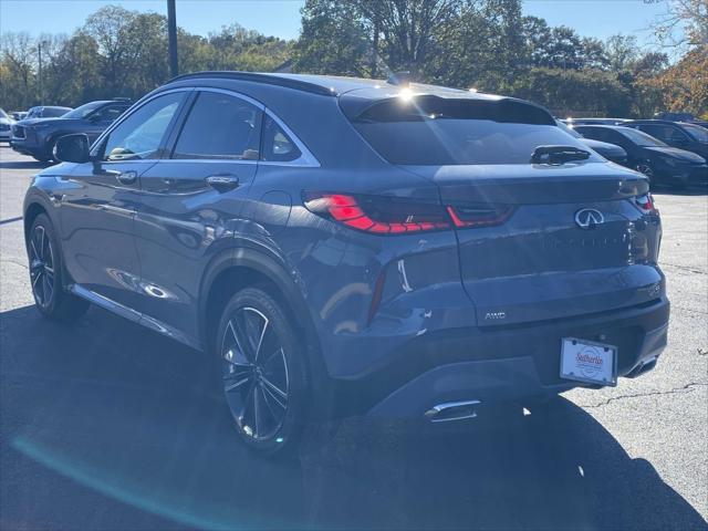 new 2025 INFINITI QX55 car, priced at $53,375