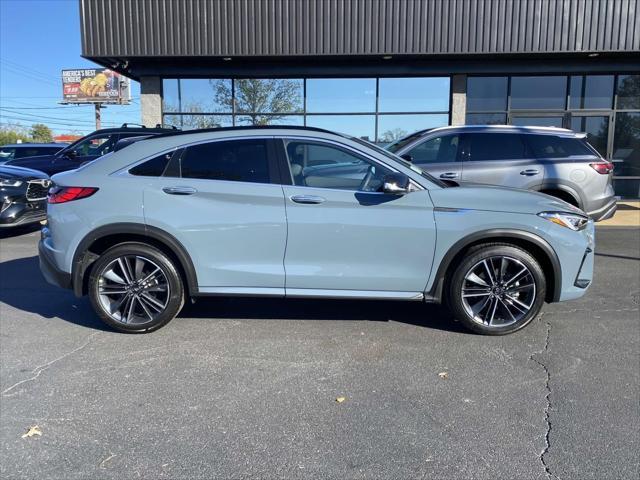 new 2025 INFINITI QX55 car, priced at $53,375