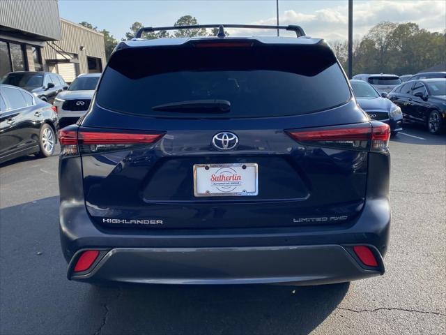 used 2020 Toyota Highlander car, priced at $32,200