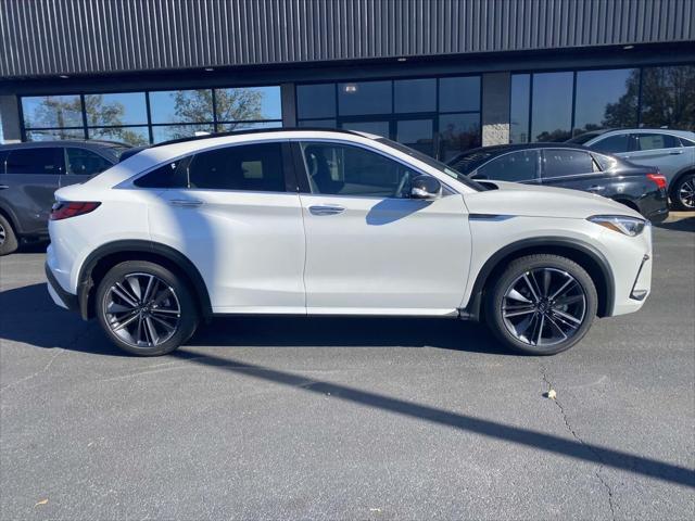 new 2025 INFINITI QX55 car, priced at $53,580