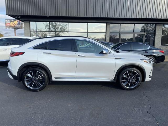 new 2025 INFINITI QX55 car, priced at $49,850