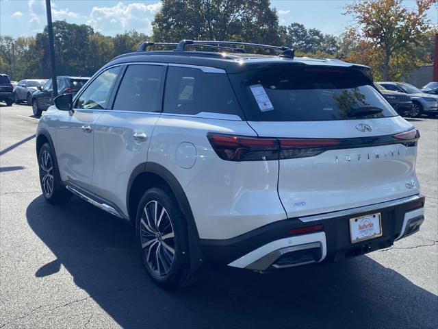 new 2025 INFINITI QX60 car, priced at $66,050