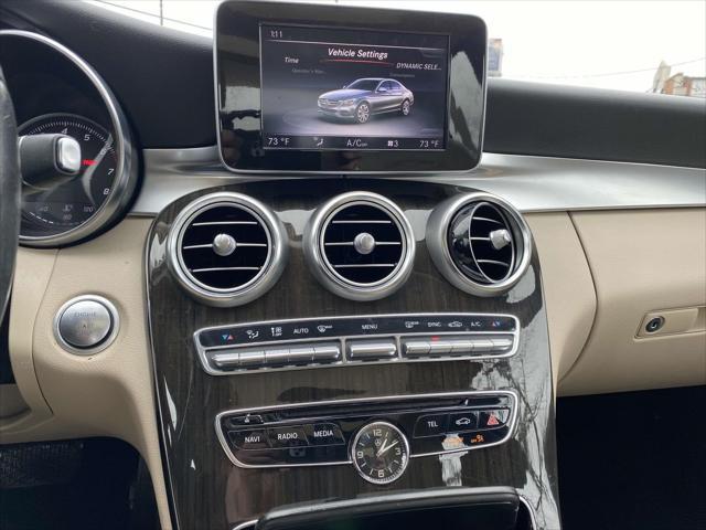 used 2017 Mercedes-Benz C-Class car, priced at $14,900