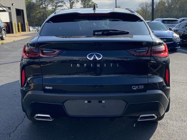 new 2025 INFINITI QX55 car, priced at $47,585