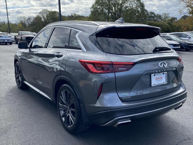 used 2020 INFINITI QX50 car, priced at $21,000