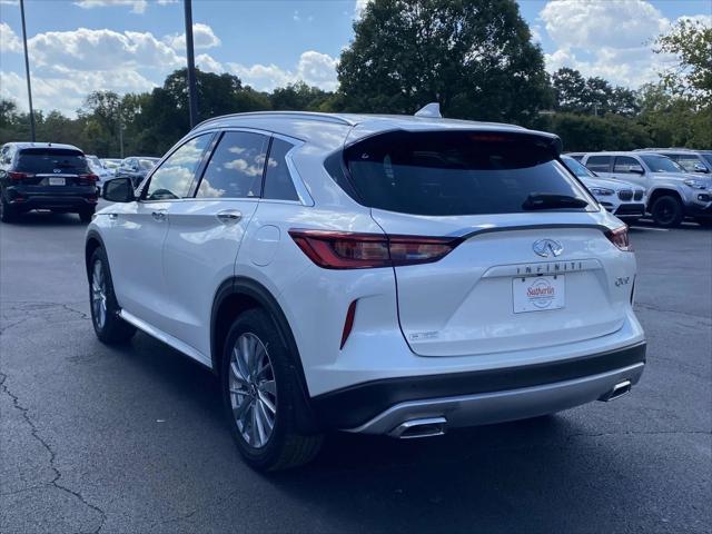 new 2024 INFINITI QX50 car, priced at $39,955