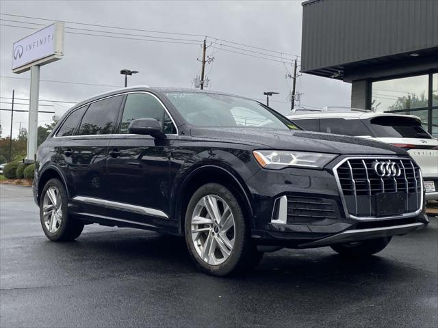 used 2021 Audi Q7 car, priced at $34,700