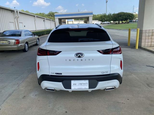 new 2023 INFINITI QX55 car, priced at $49,725