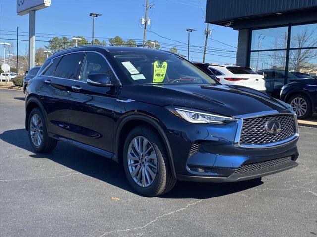 new 2025 INFINITI QX50 car, priced at $45,270