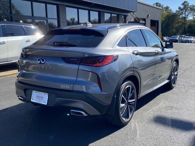 used 2024 INFINITI QX55 car, priced at $45,400