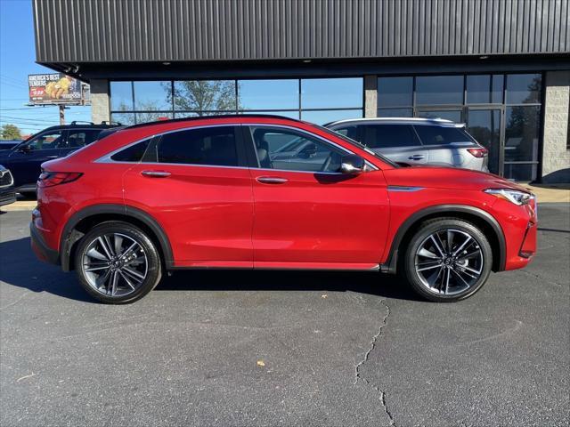 new 2025 INFINITI QX55 car, priced at $53,580