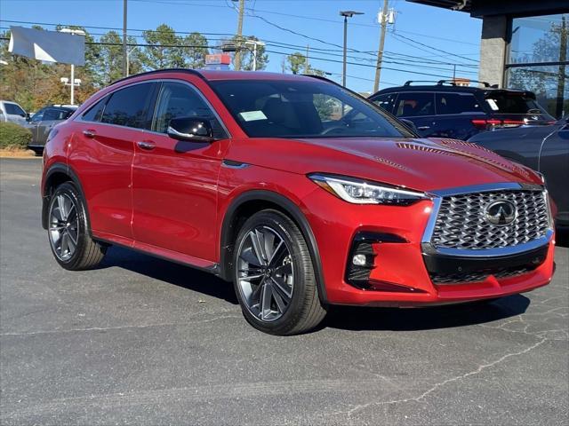 new 2025 INFINITI QX55 car, priced at $53,580