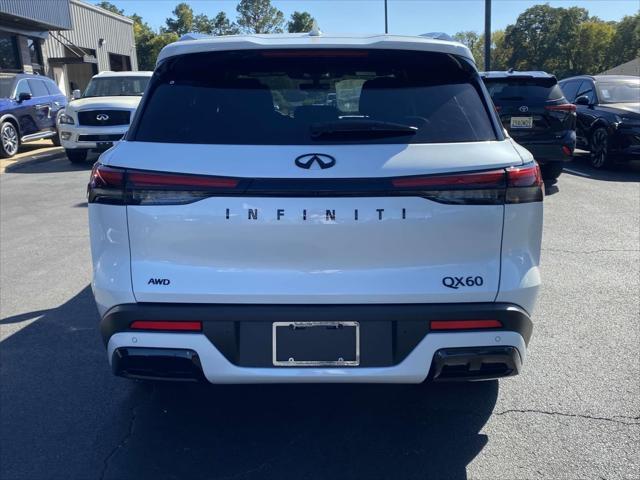 new 2025 INFINITI QX60 car, priced at $59,480