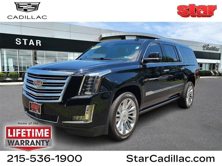 used 2020 Cadillac Escalade ESV car, priced at $46,999