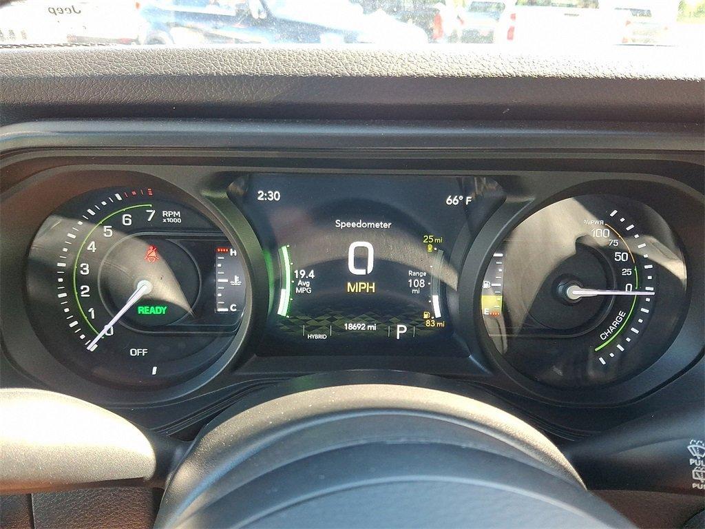 used 2024 Jeep Wrangler 4xe car, priced at $35,601