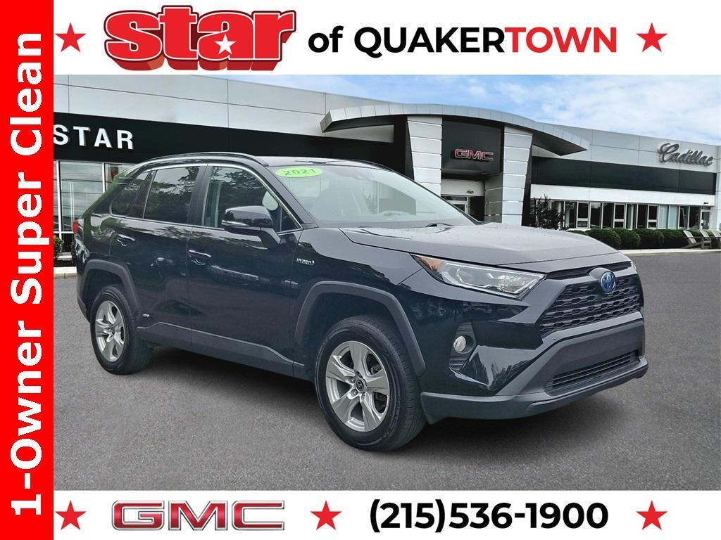 used 2021 Toyota RAV4 Hybrid car, priced at $28,489