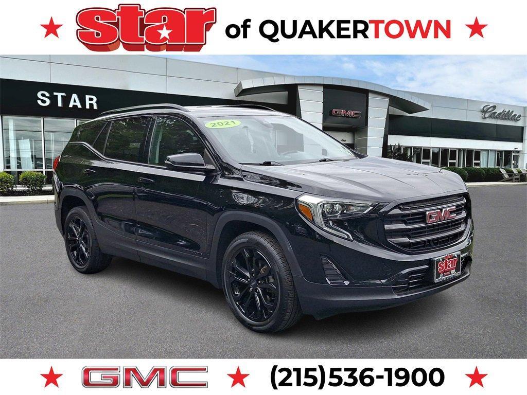 used 2021 GMC Terrain car, priced at $23,995