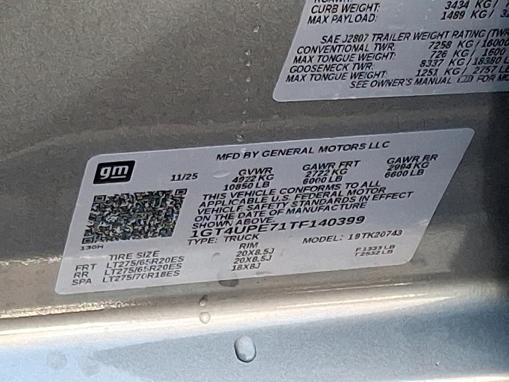 new 2026 GMC Sierra 2500 car, priced at $78,370