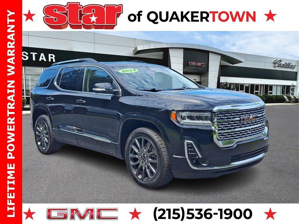 used 2022 GMC Acadia car, priced at $37,412