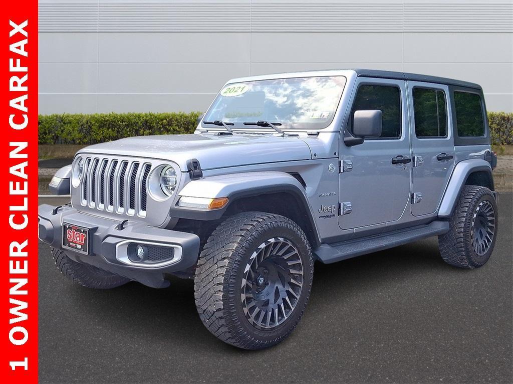 used 2021 Jeep Wrangler Unlimited car, priced at $29,997