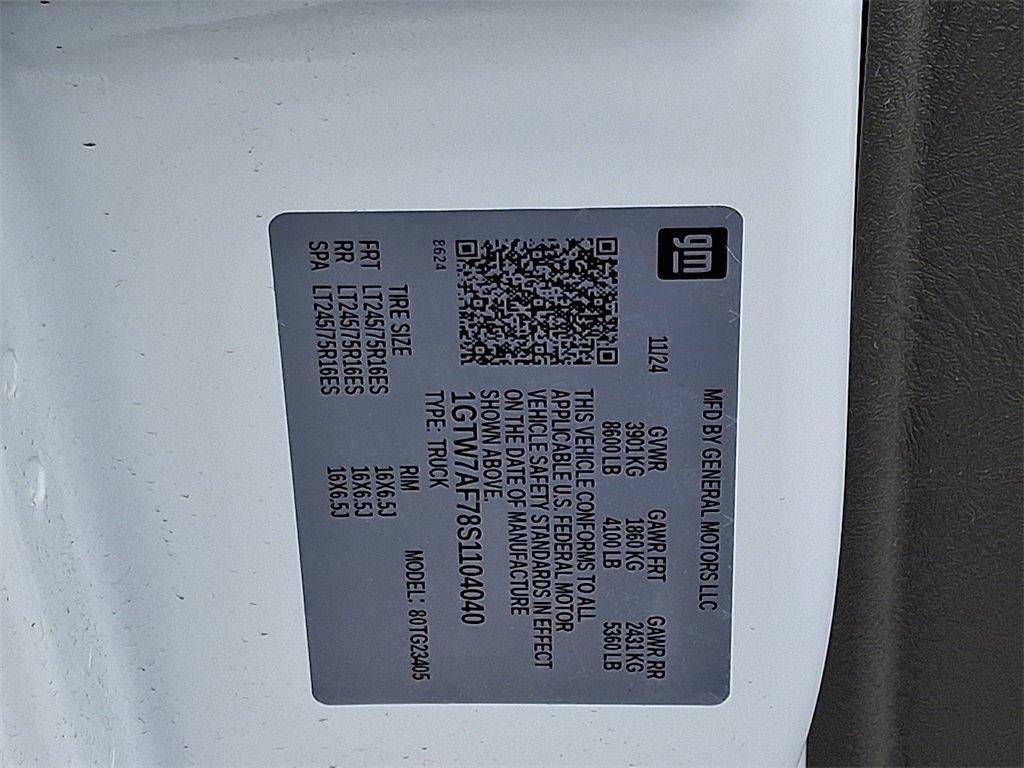 new 2025 GMC Savana 2500 car, priced at $53,528