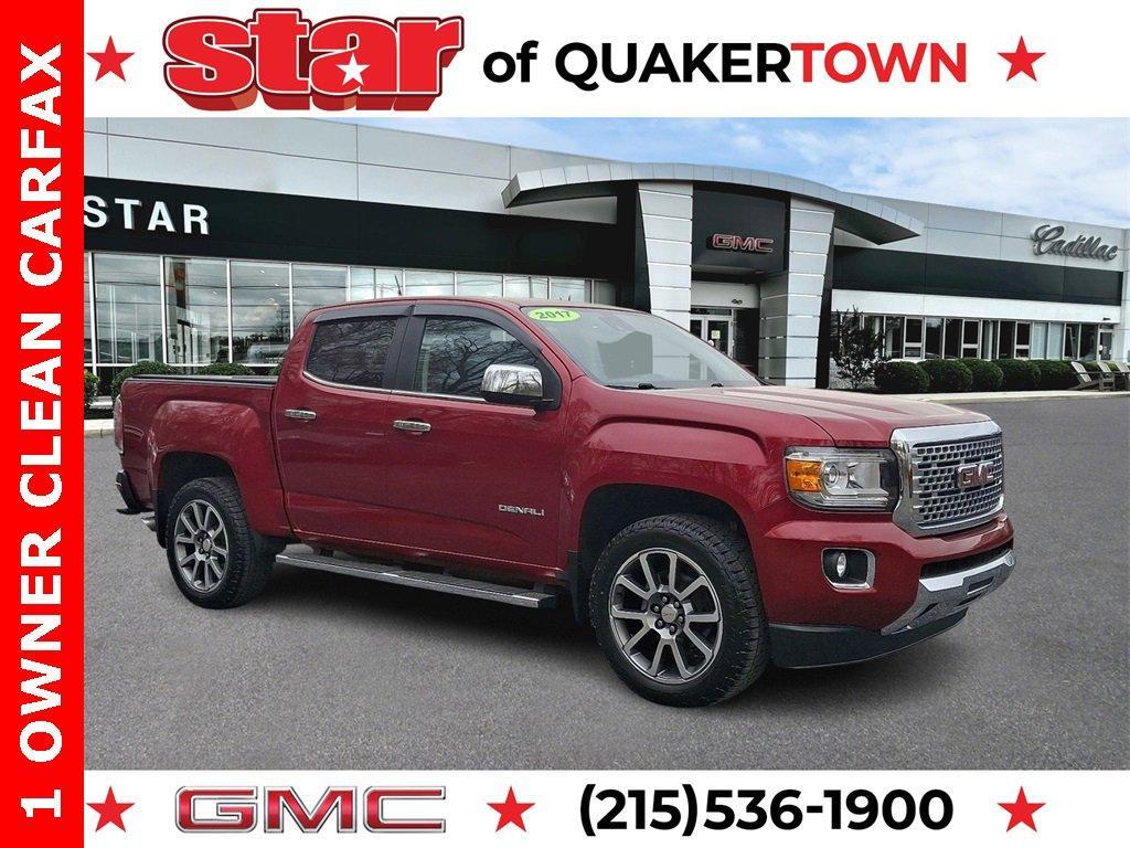 used 2017 GMC Canyon car, priced at $22,214