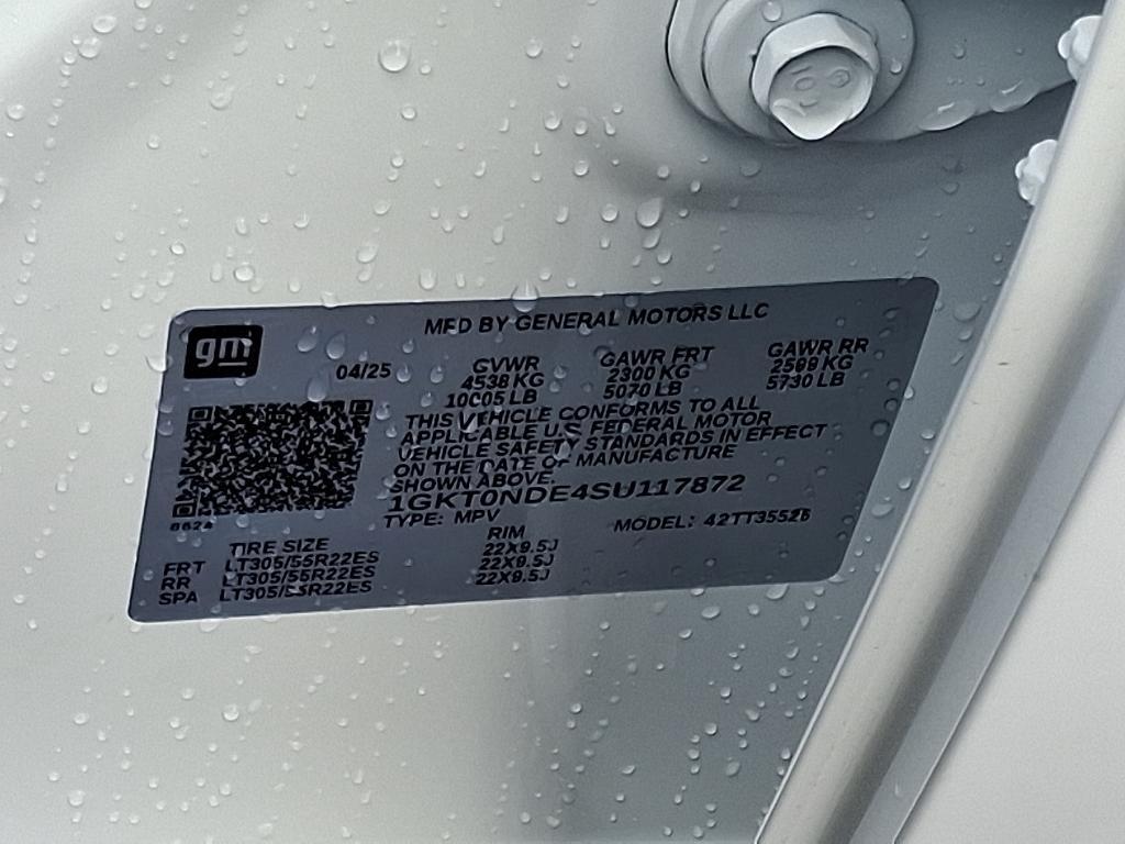new 2025 GMC HUMMER EV SUV car, priced at $92,985