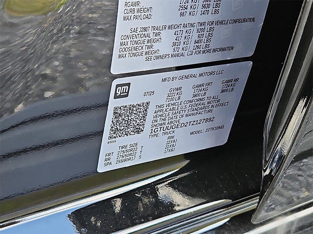 new 2026 GMC Sierra 1500 car, priced at $74,605