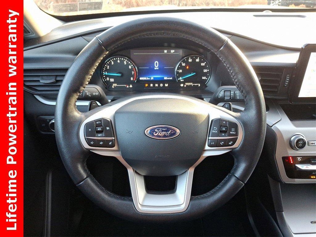 used 2021 Ford Explorer car, priced at $27,989