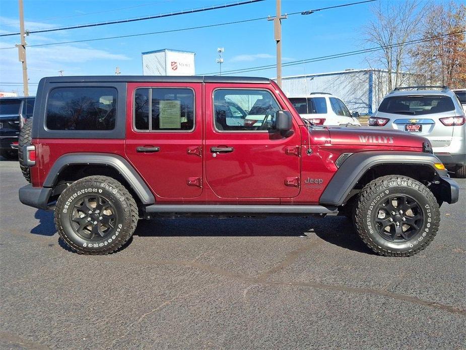 used 2021 Jeep Wrangler Unlimited car, priced at $32,950