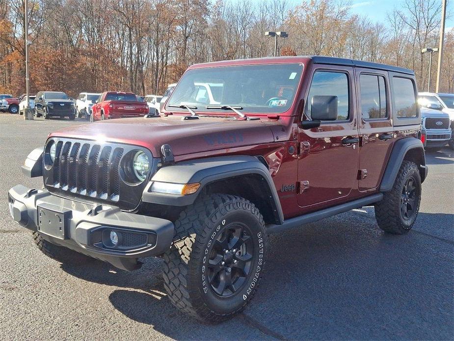 used 2021 Jeep Wrangler Unlimited car, priced at $32,950