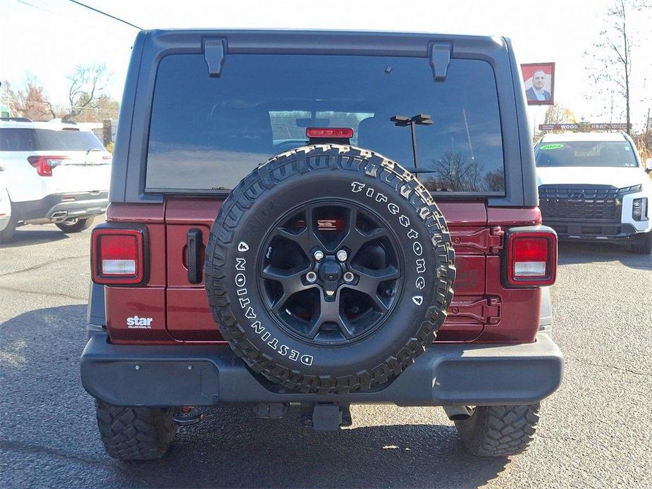 used 2021 Jeep Wrangler Unlimited car, priced at $32,950