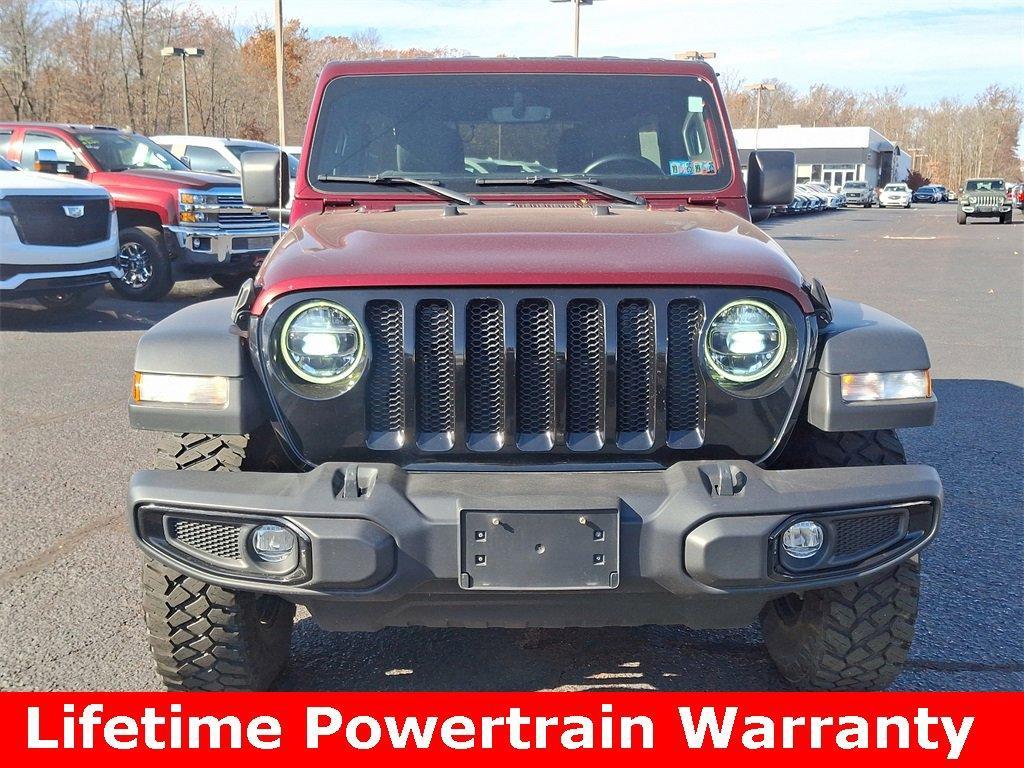 used 2021 Jeep Wrangler Unlimited car, priced at $31,351