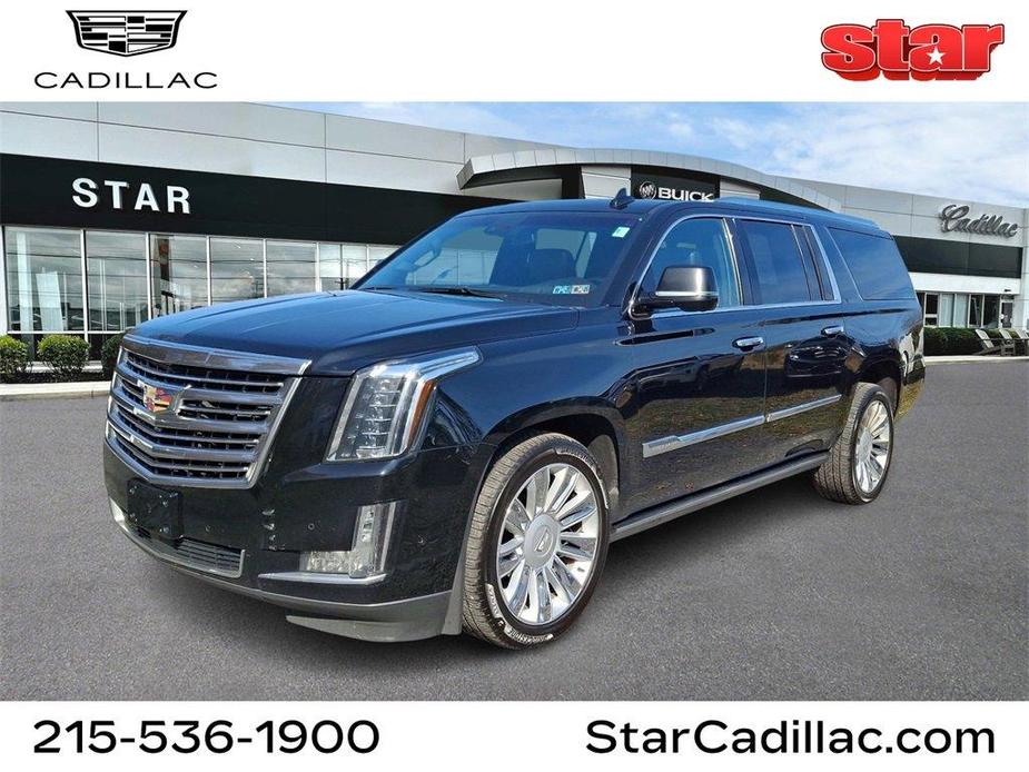 used 2018 Cadillac Escalade ESV car, priced at $34,678