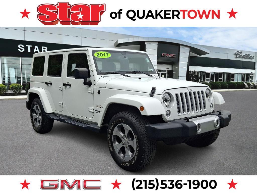 used 2017 Jeep Wrangler Unlimited car, priced at $22,997