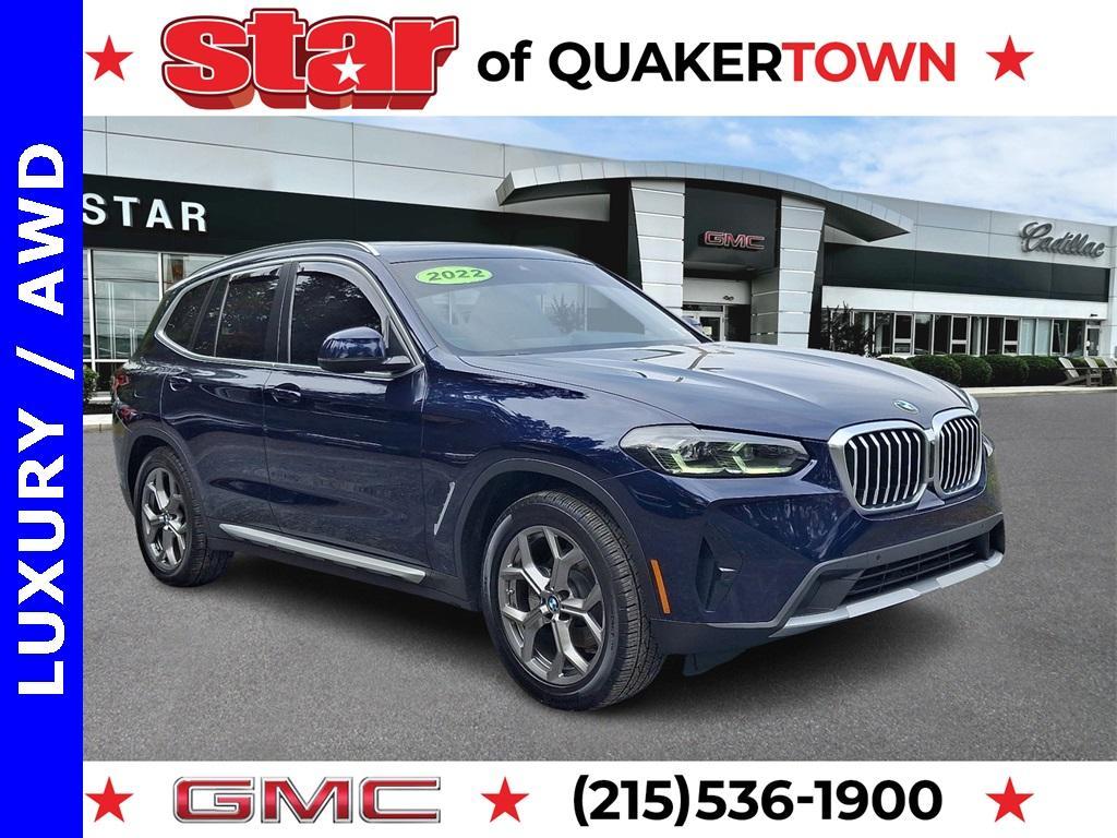 used 2022 BMW X3 car, priced at $29,994