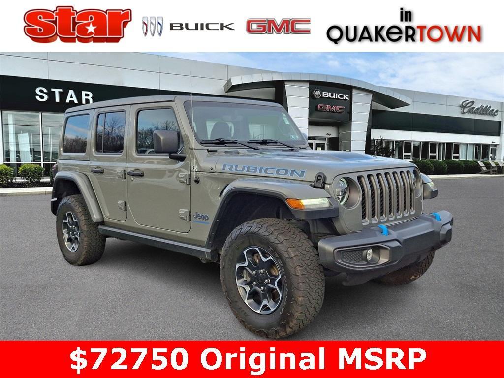 used 2023 Jeep Wrangler 4xe car, priced at $41,618