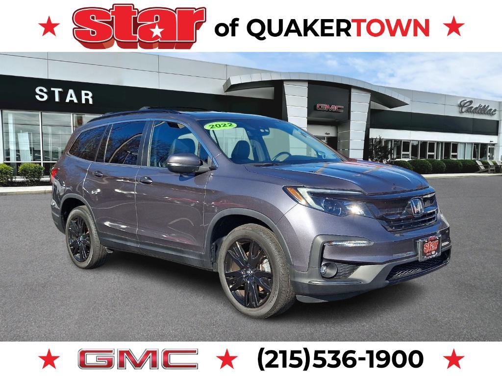 used 2022 Honda Pilot car, priced at $33,995