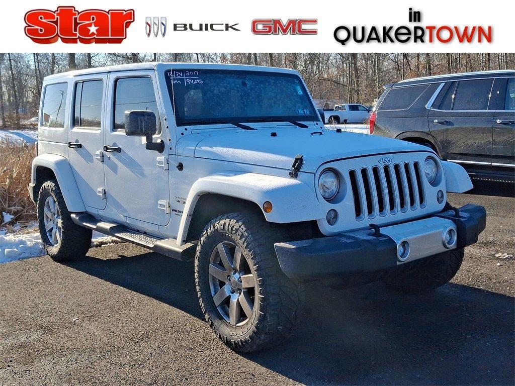 used 2017 Jeep Wrangler Unlimited car, priced at $21,995