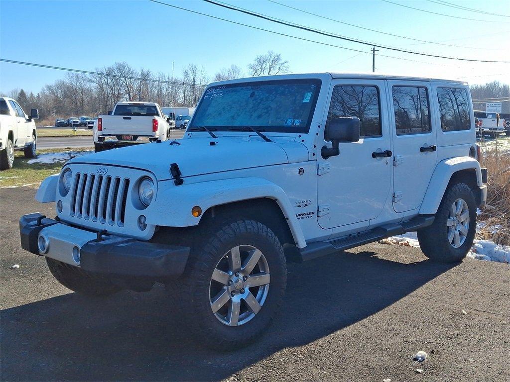 used 2017 Jeep Wrangler Unlimited car, priced at $21,995