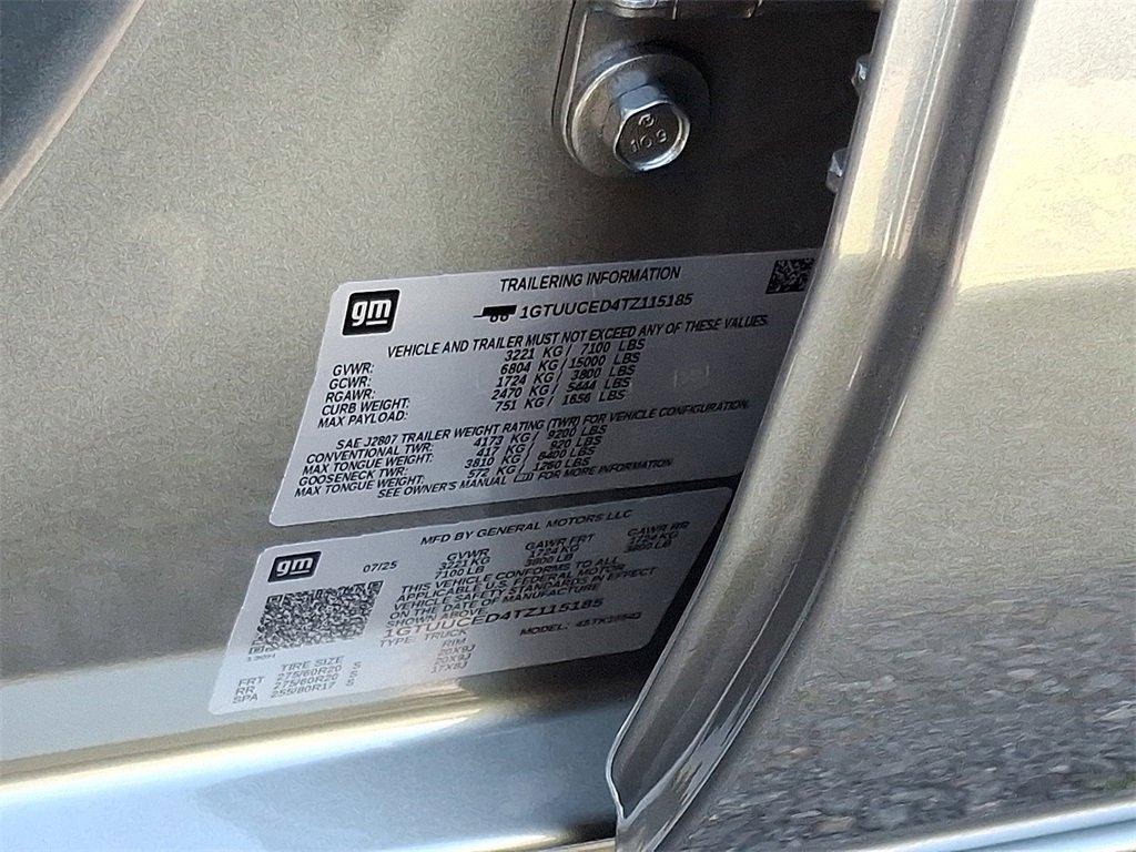new 2026 GMC Sierra 1500 car, priced at $75,600