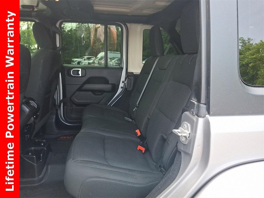 used 2021 Jeep Wrangler Unlimited car, priced at $31,995