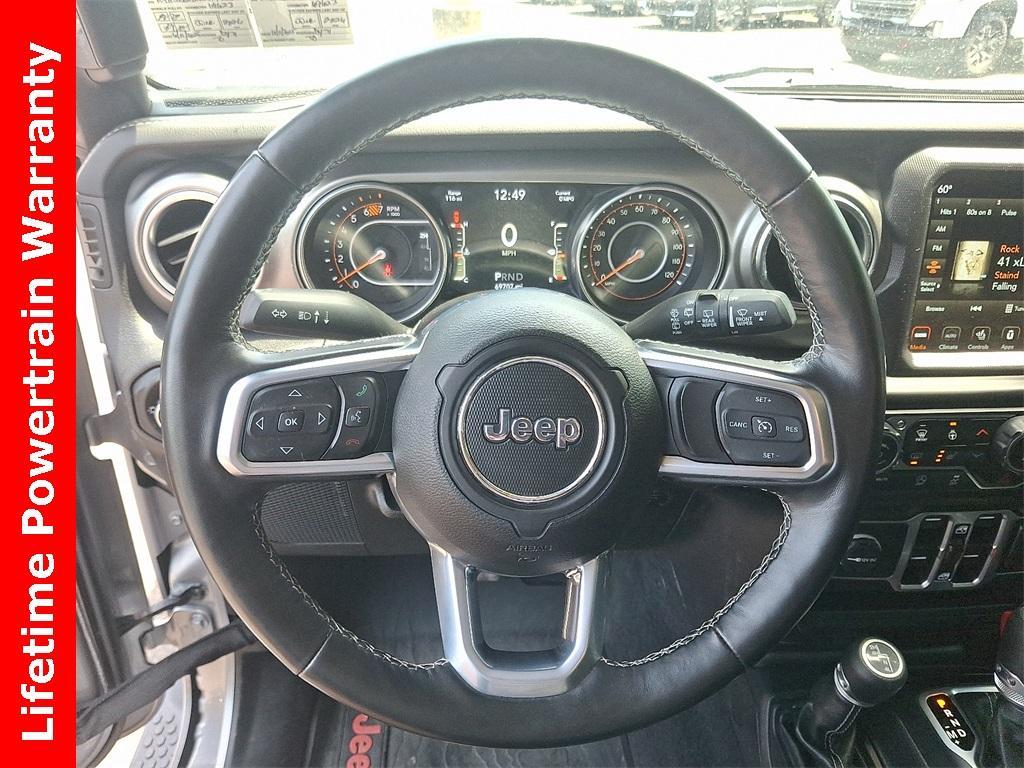 used 2021 Jeep Wrangler Unlimited car, priced at $31,995
